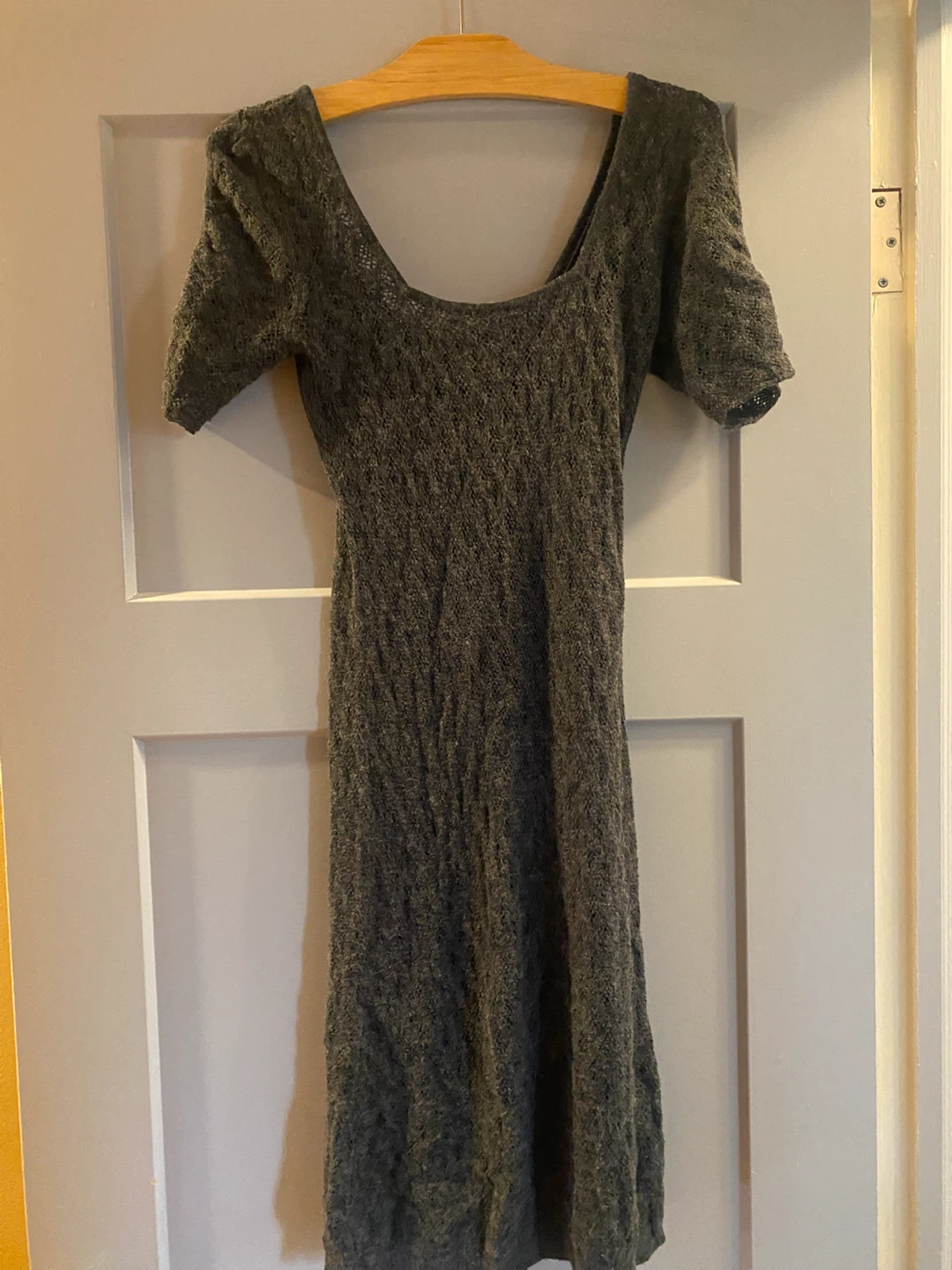 🏈 Free People Gray knit dress, size S - photo 2