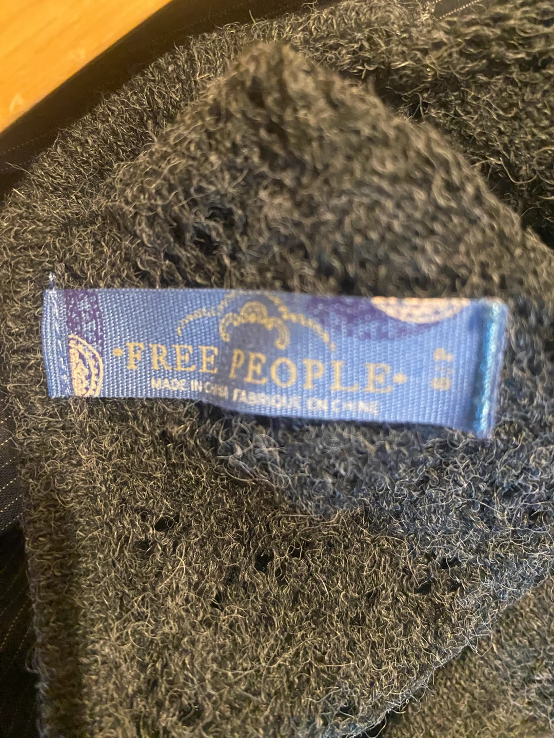 🏈 Free People Gray knit dress, size S - photo 3