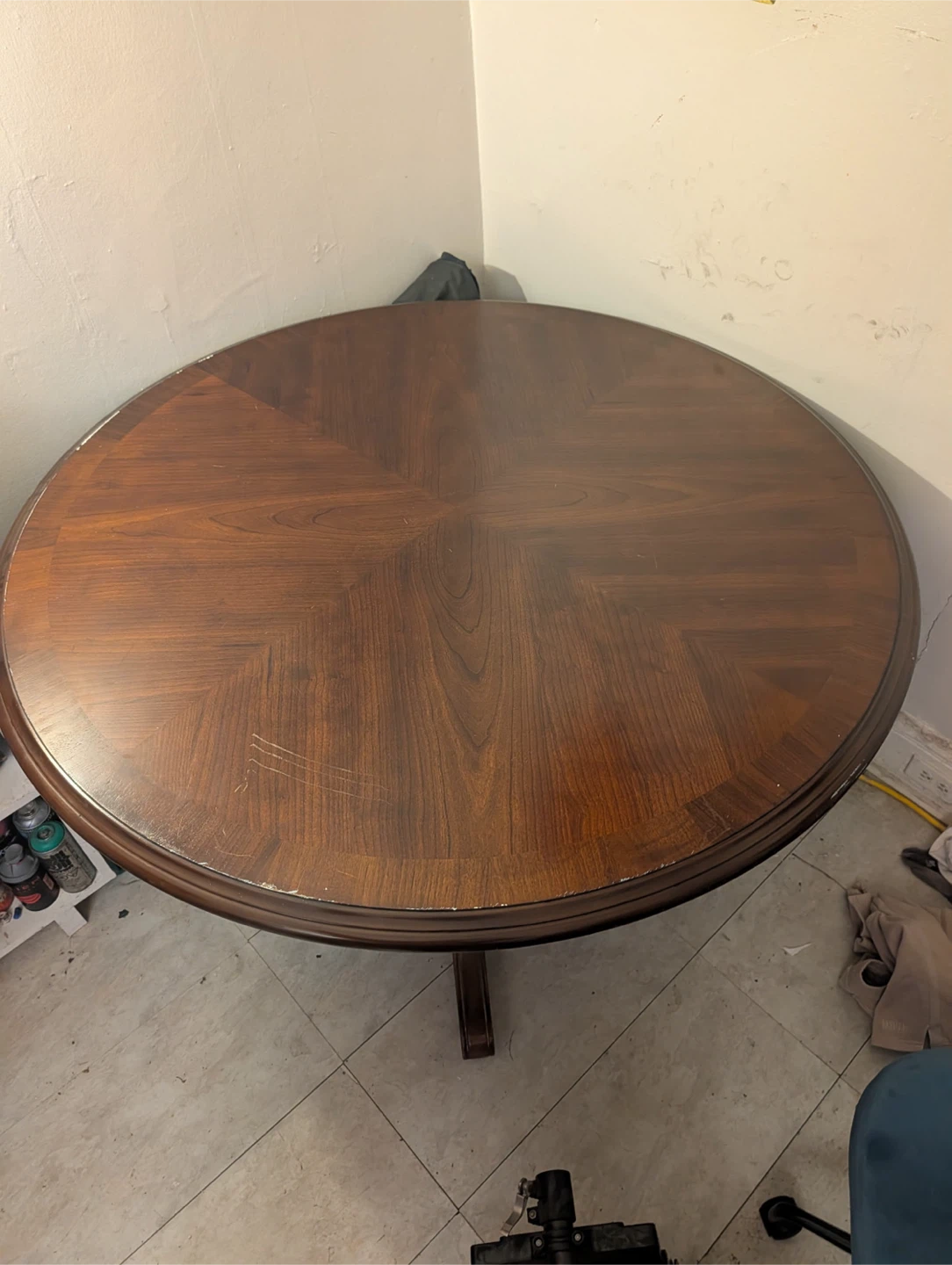 Hard wood table - photo 2
