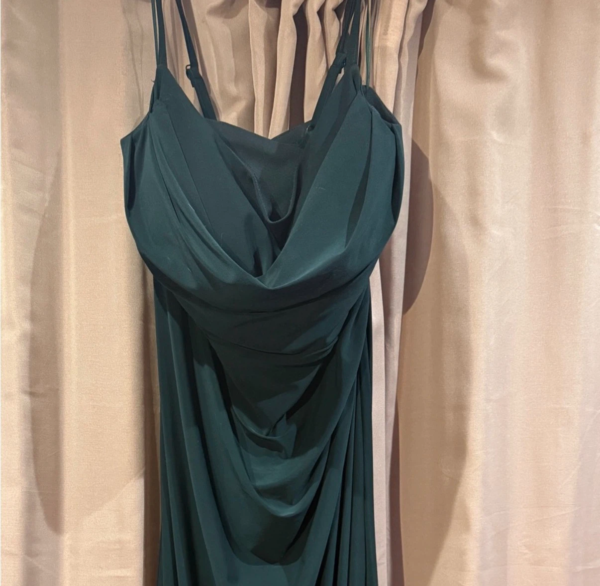 Emerald green formal dress (NWT) size 20 - photo 2