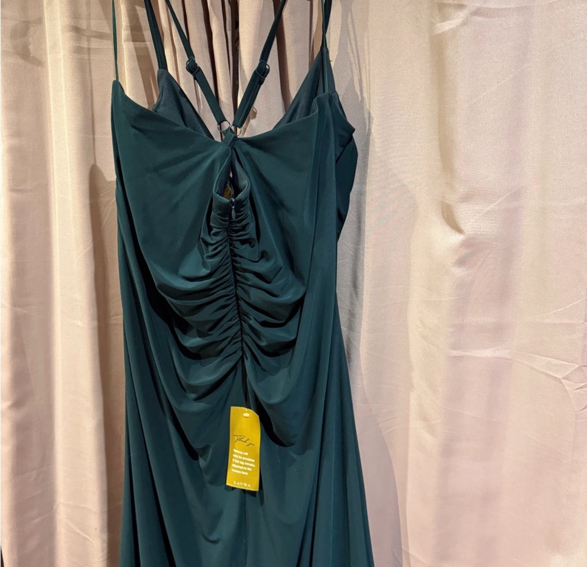 Emerald green formal dress (NWT) size 20 - photo 5