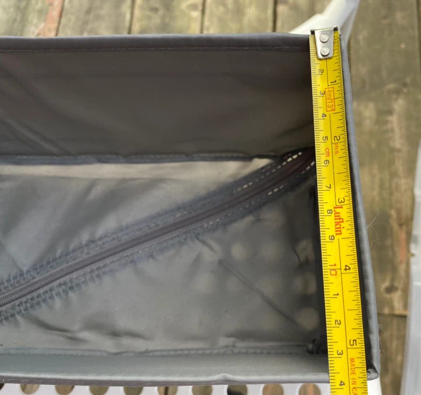 4 fabric storage boxes 🏈 - photo 3