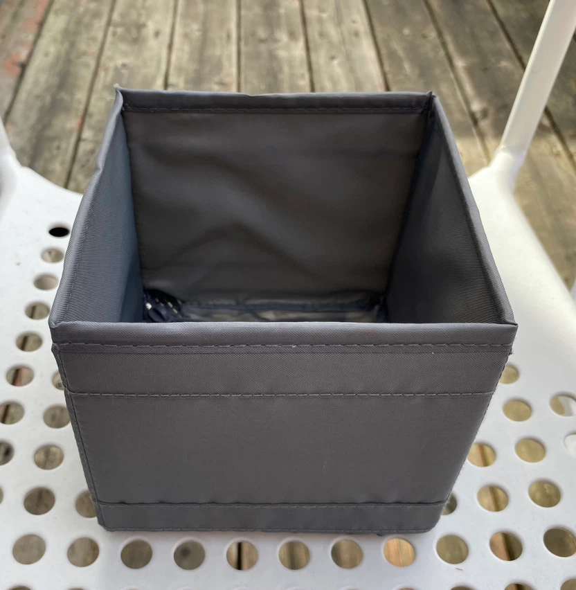 4 small fabric storage boxes 🏈