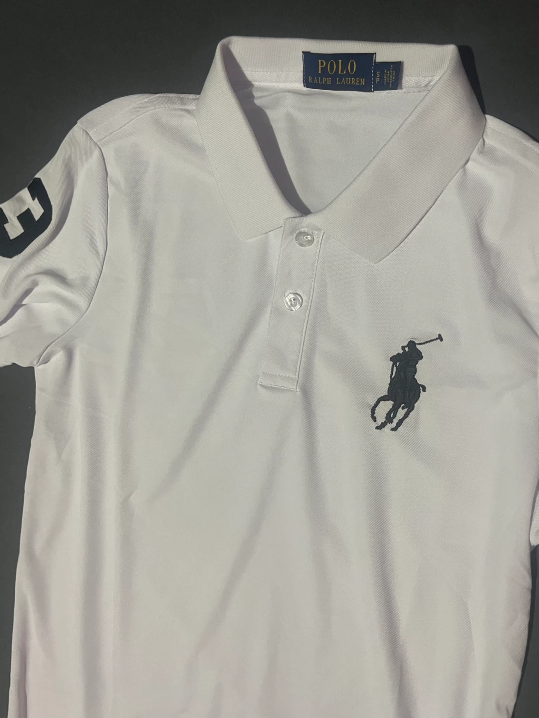 Polo Ralph Lauren White Polo Shirt
