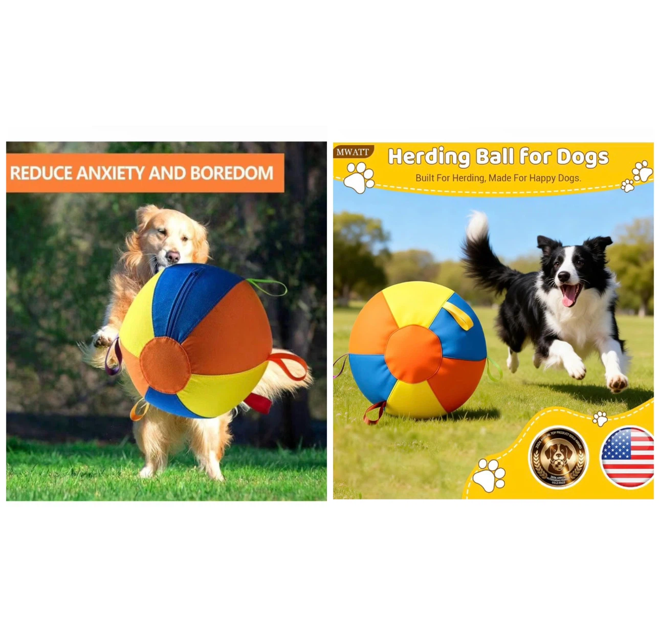 Brand new 18" Herding Ball for Dogs - photo 3