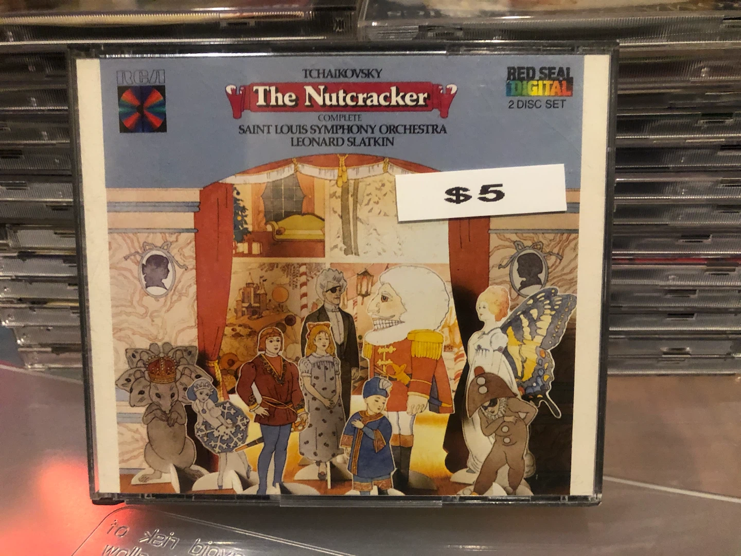 Tchaikovsky The Nutcracker 2 Disc CD Set 🏈