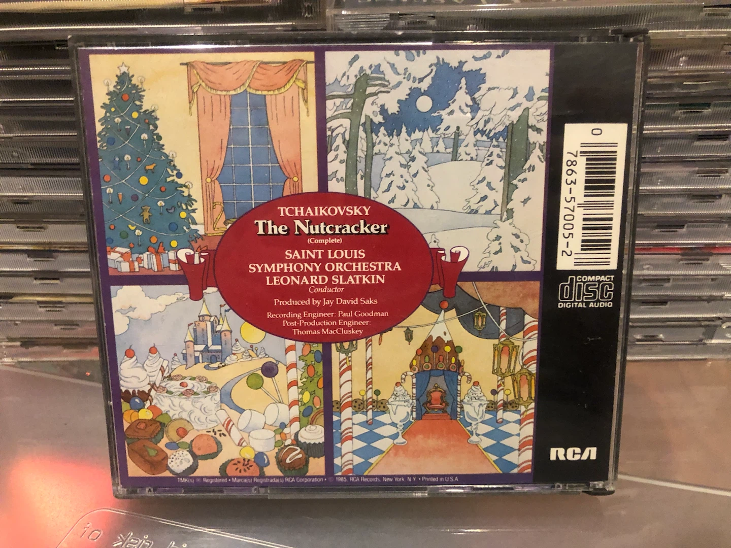 Tchaikovsky The Nutcracker 2 Disc CD Set 🏈 - photo 2