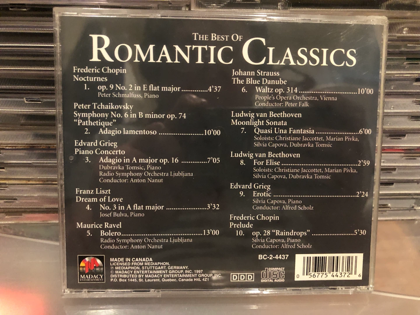 The Best of Romantic Classics Volume 7 CD 🏈 - photo 2
