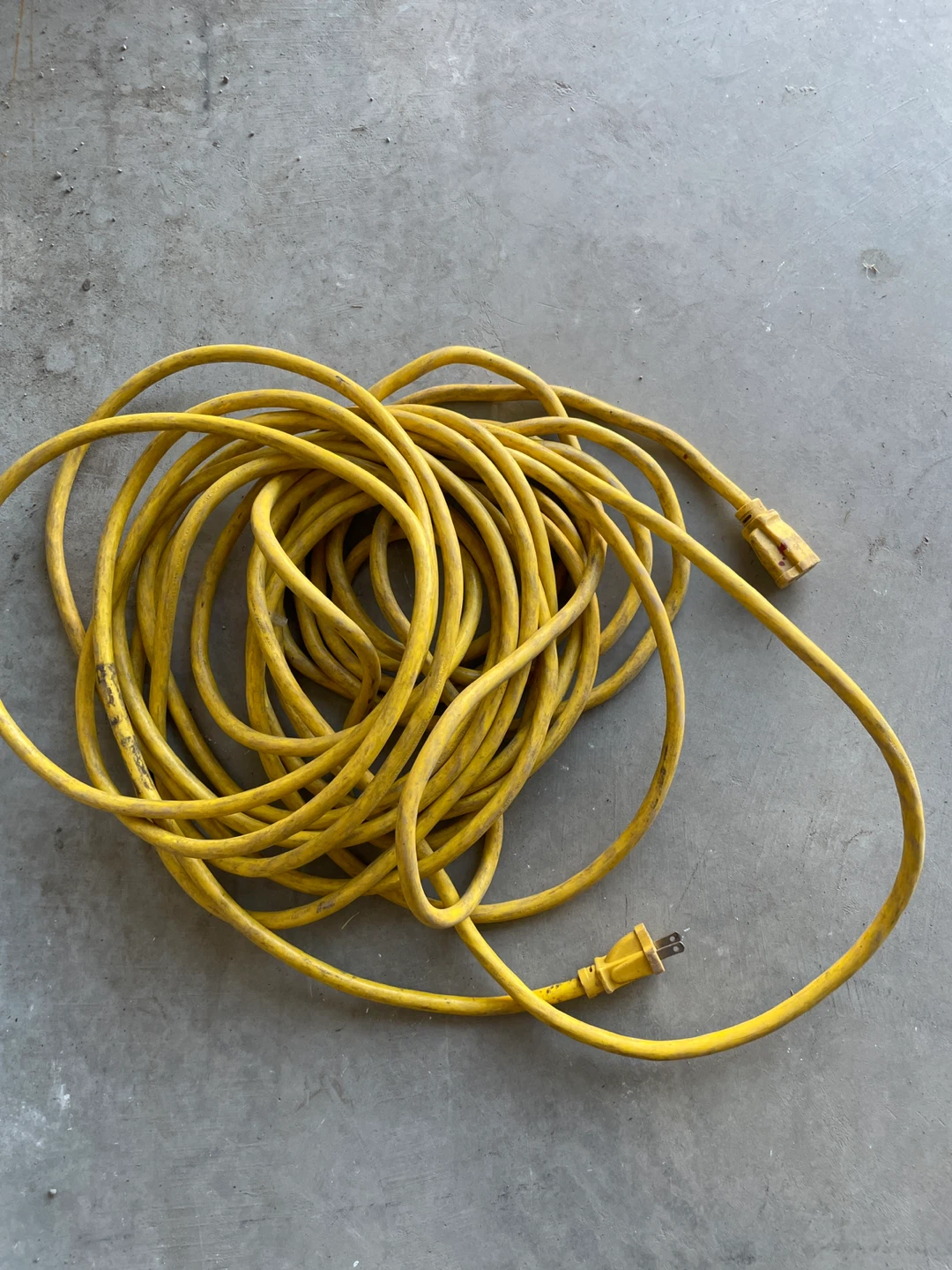 Yellow Extension Cord Outdoor - photo 2