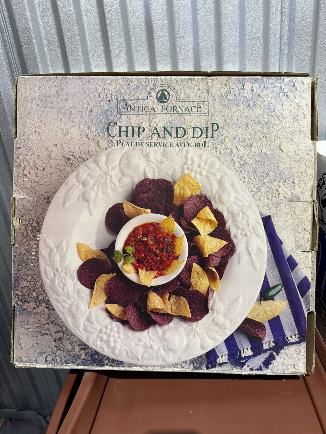Antica Fornace Chip and Dip Platter