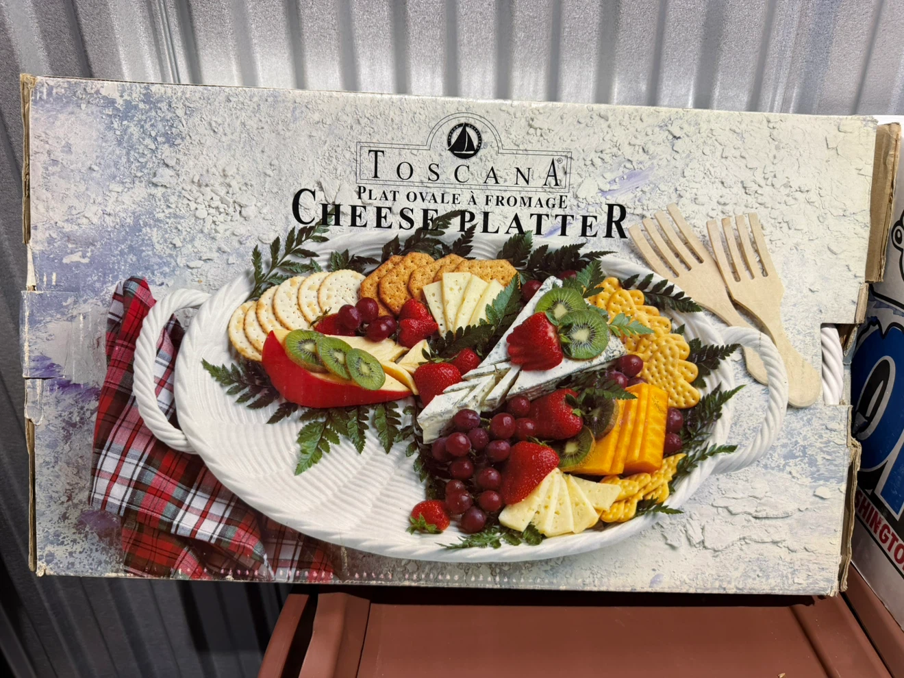 Toscana Oval Cheese Platter