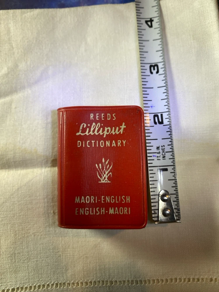 Vintage Reeds Lilliput Maori-English Dictionary - photo 2