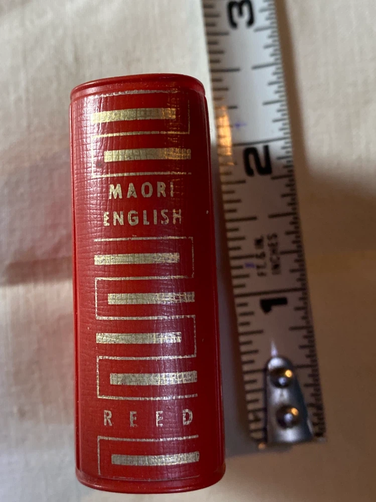Vintage Reeds Lilliput Maori-English Dictionary - photo 3