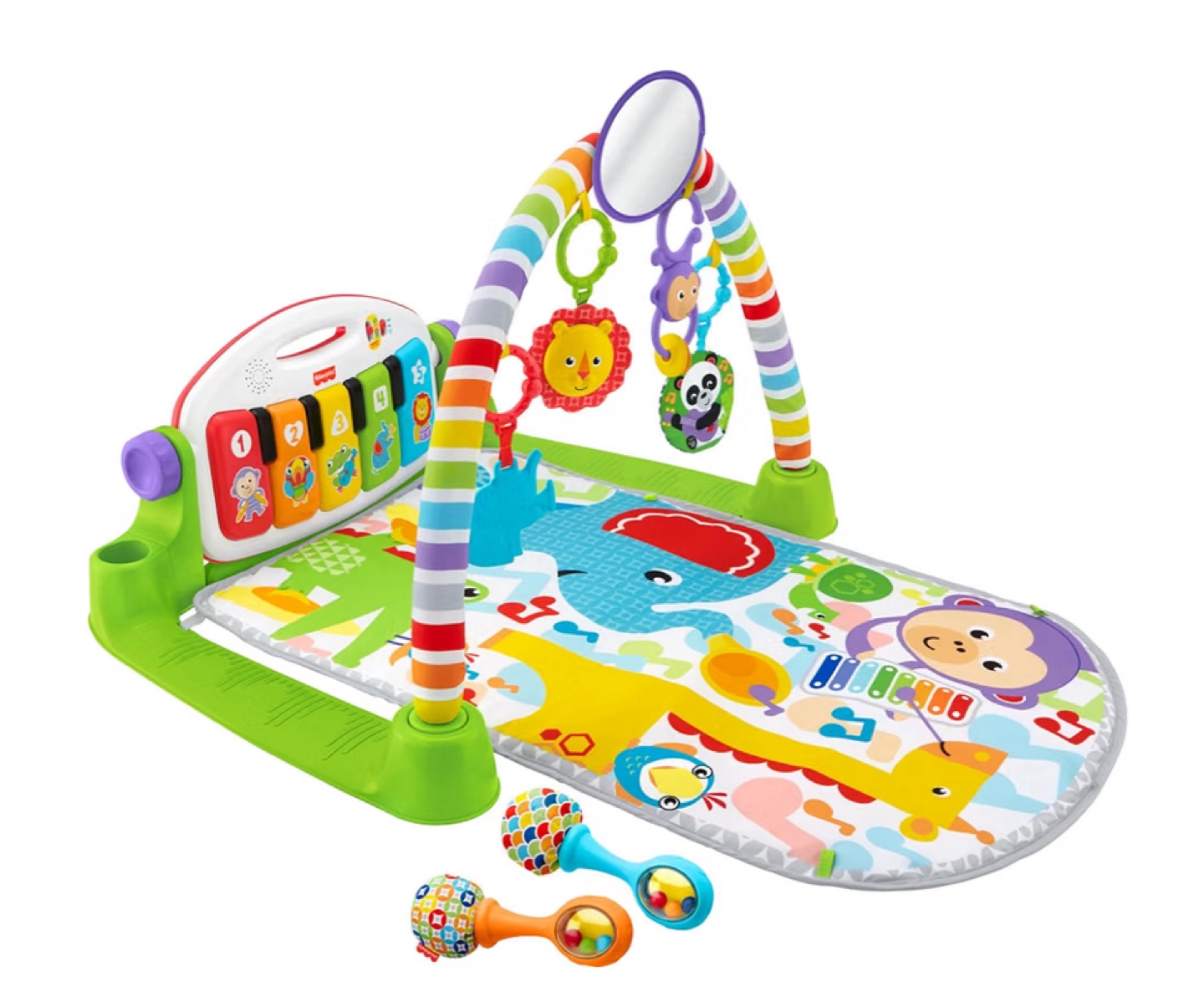 Fisher-Price Deluxe Kick & Play Piano Gym - photo 2