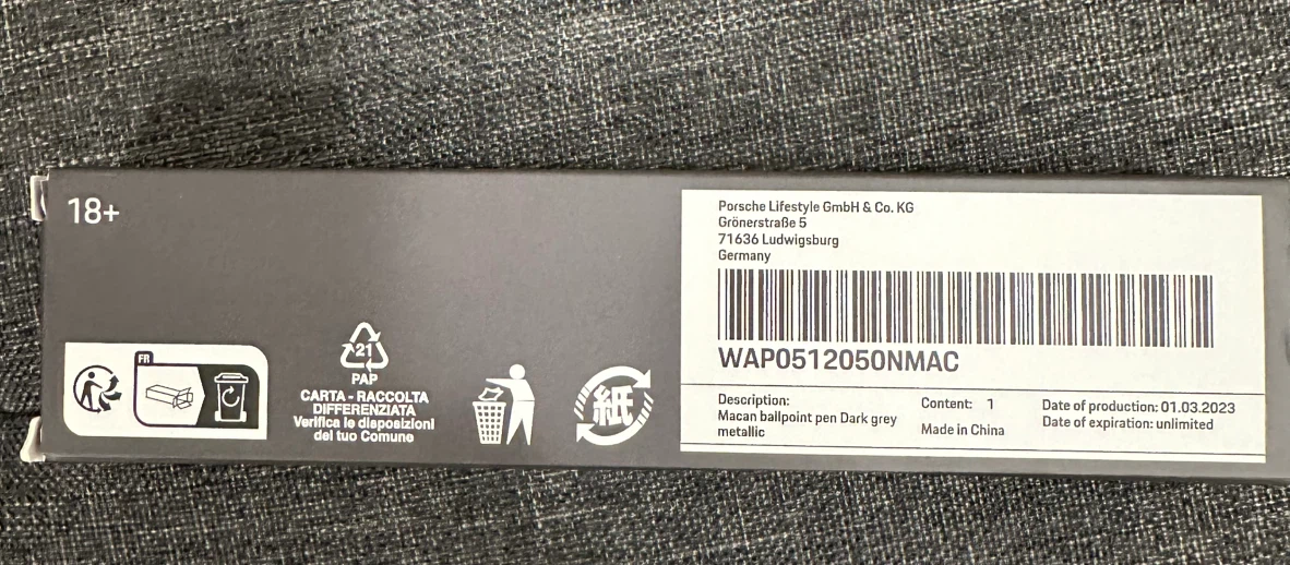 Brand NEW Porsche Macan Ballpoint Pen - photo 4