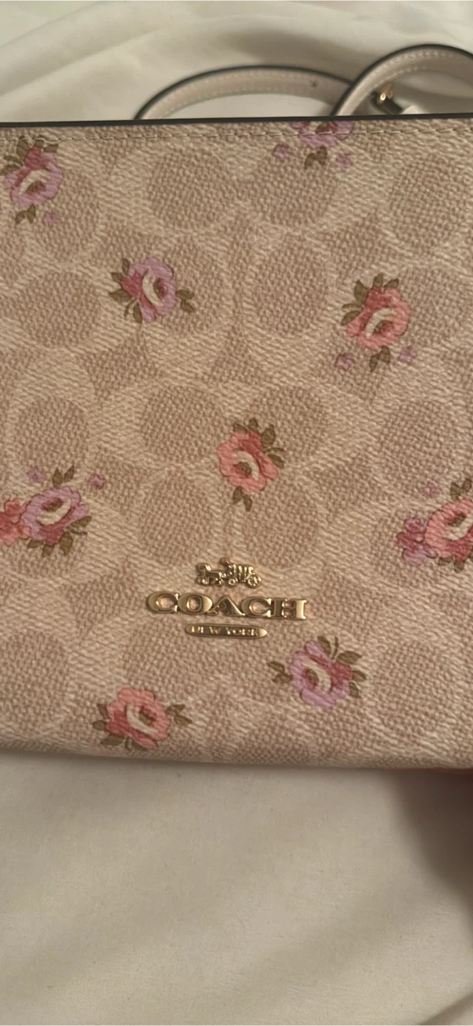 Coach floral signature crossbody bag - photo 2