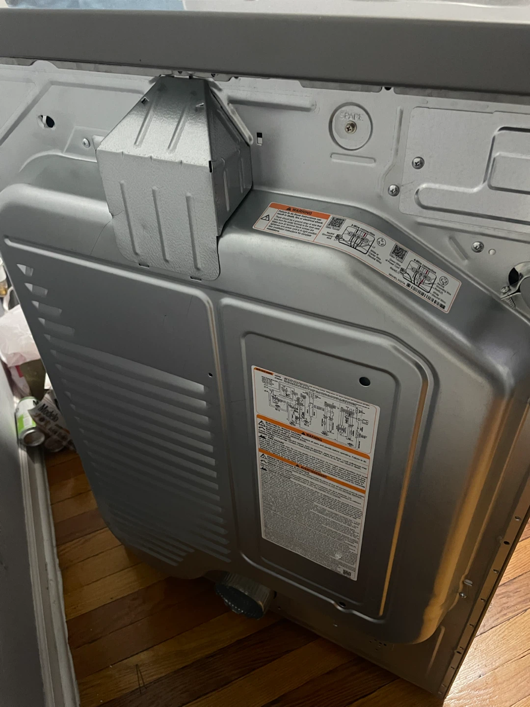 LG DLEX5800V Electric Dryer