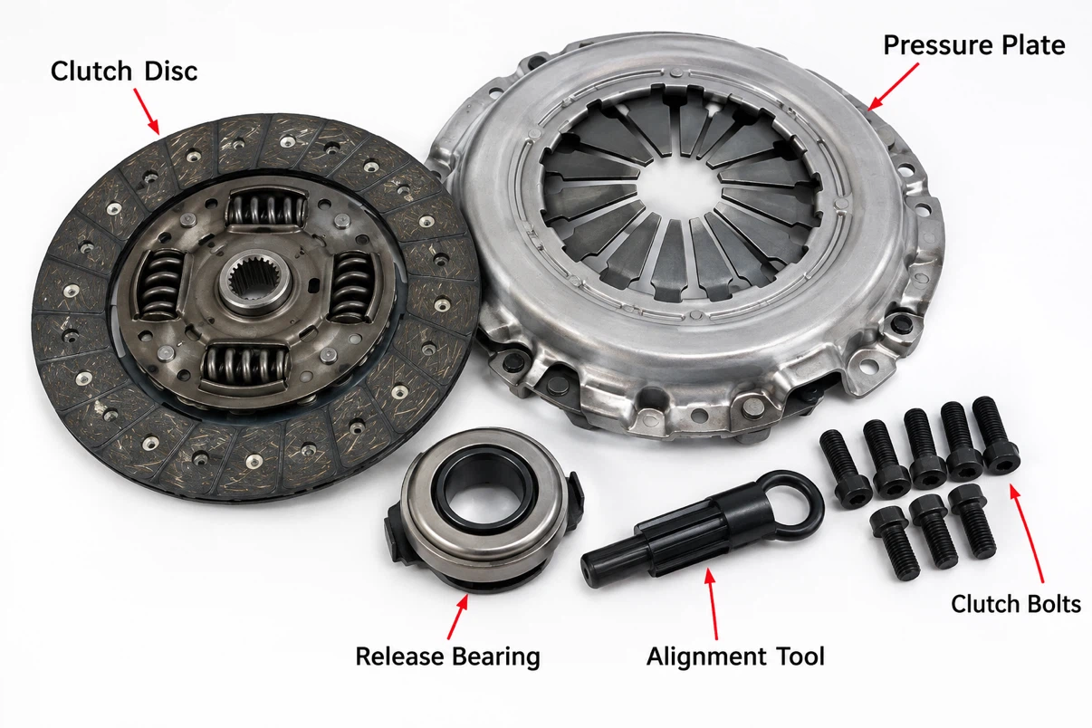 Clutch replacement