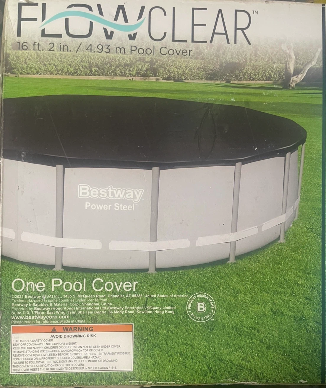Bestway Flowclear 16 ft. 2 in. Pool Cover - photo 2