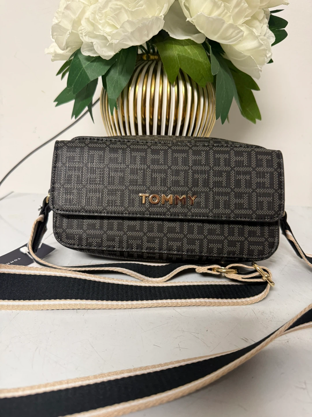 Tommy Hilfiger Monogram Crossbody Bag
