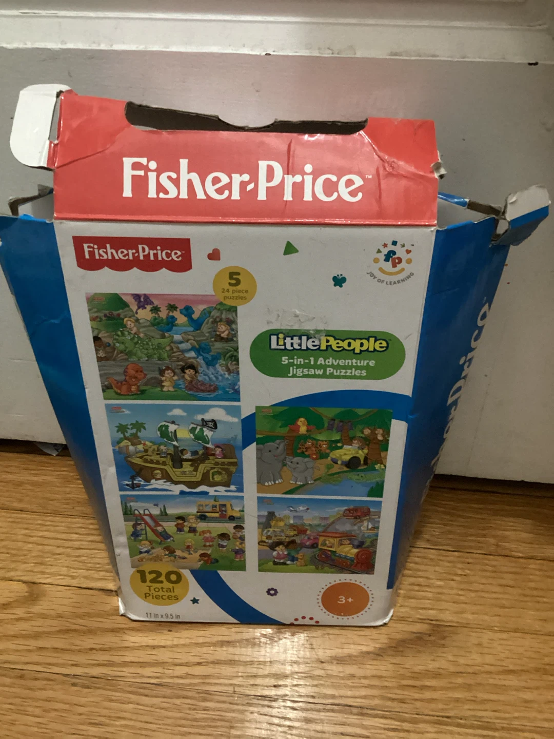 🏈Fisher-Price Little People 5-in-1 Adventure Jigsaw Puzzles