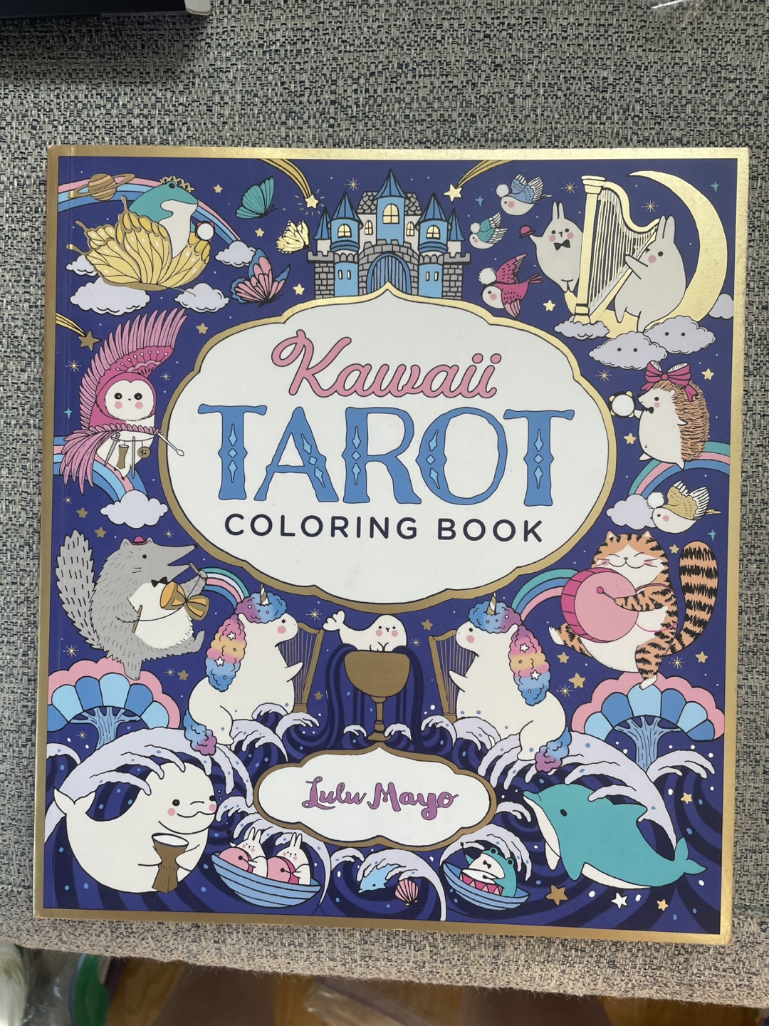 Tarot Colouring Book