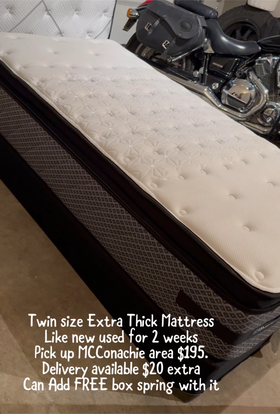 Twin bed Bascilly new . Delivery $$
