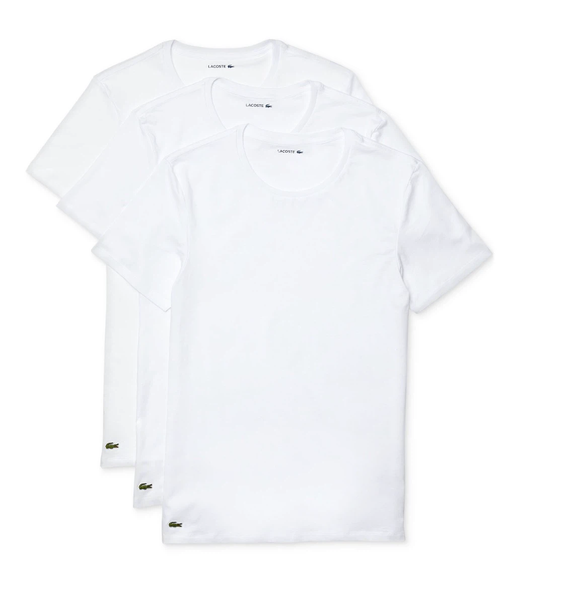 Lacoste White T-Shirt 3-Pack