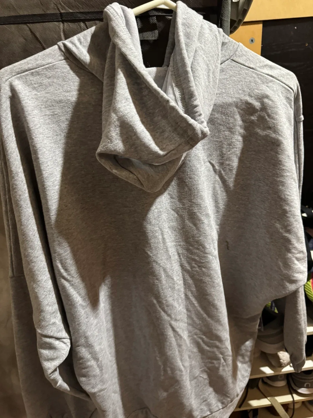 ADYES Grey Hoodie and Matching Pants Set🏈 - photo 2