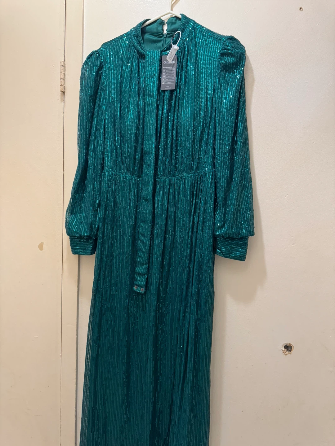 Giffniseti Emerald Sequin Dress XXL🏈 - photo 2