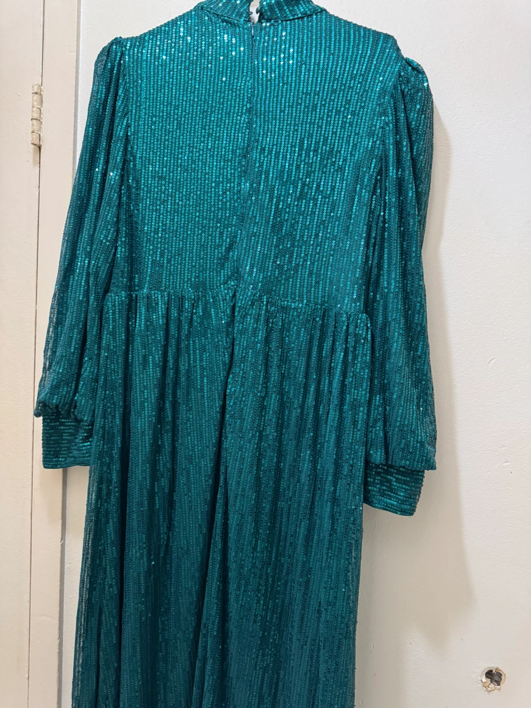 Giffniseti Emerald Sequin Dress XXL🏈 - photo 5