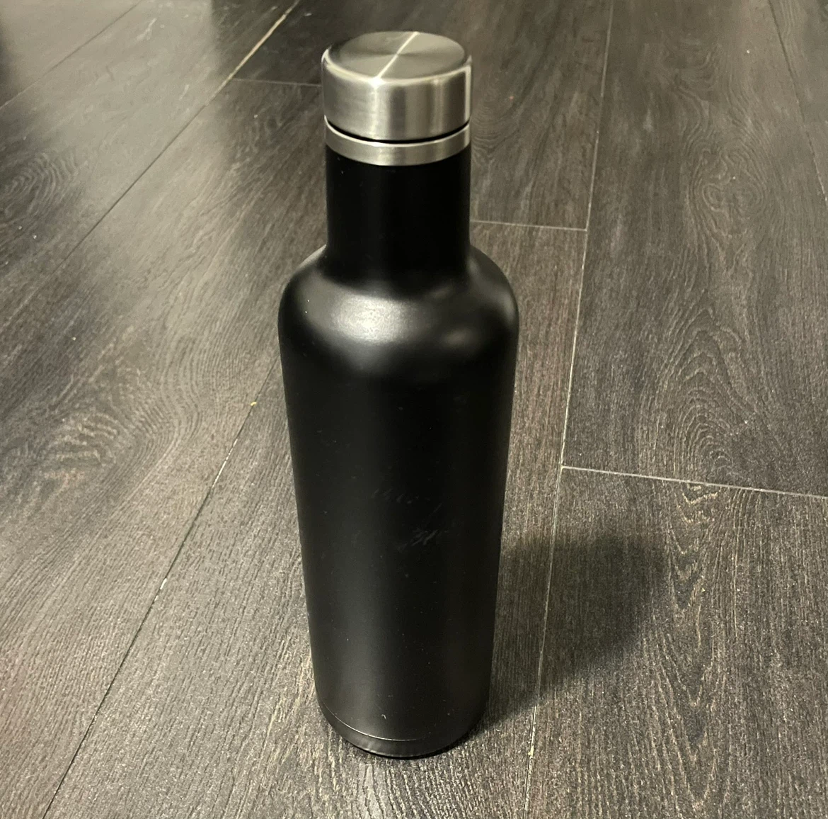 Black Stainless Steel Water Bottle