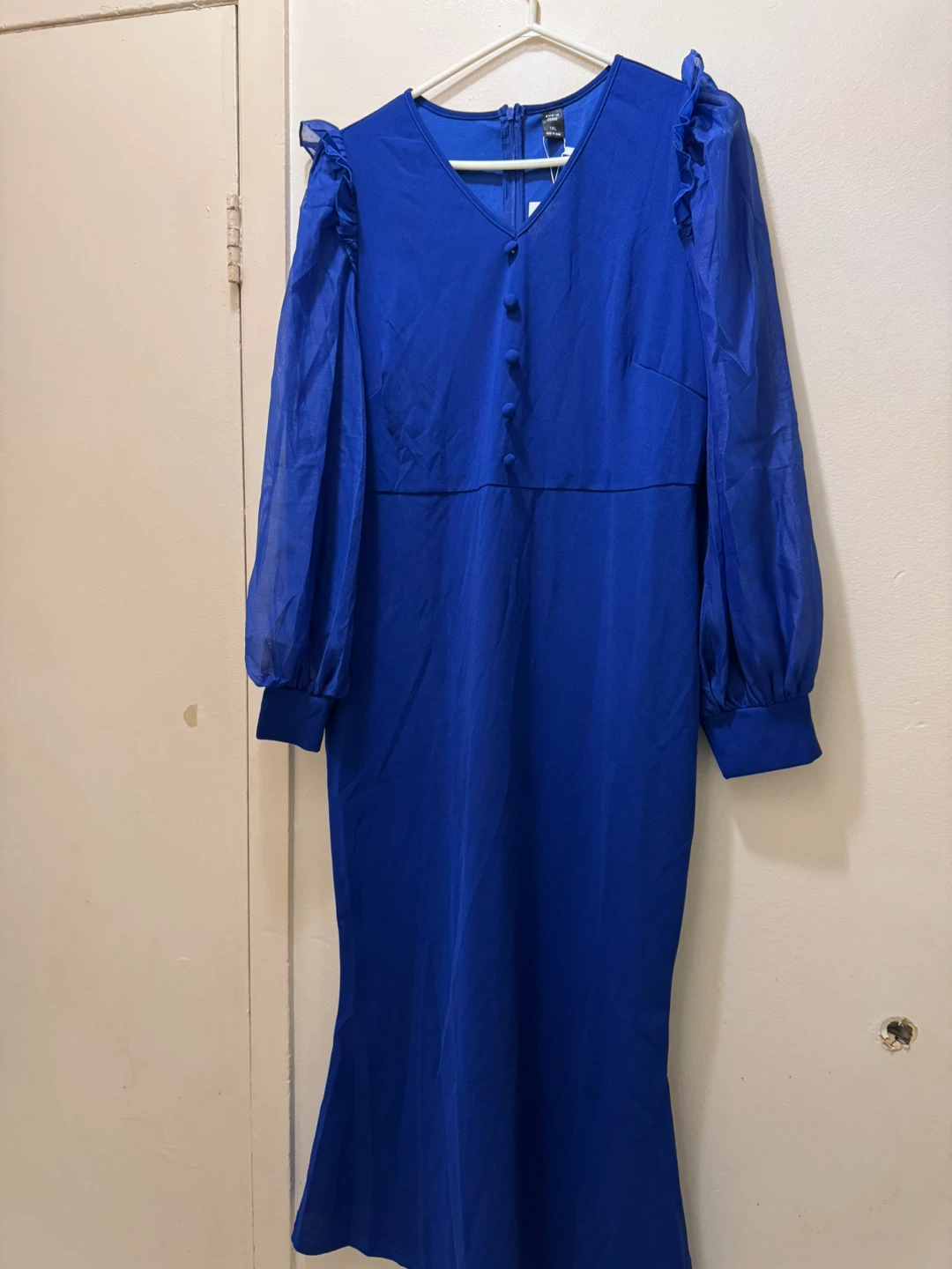 SHEIN Curve Royal Blue Dress 🏈