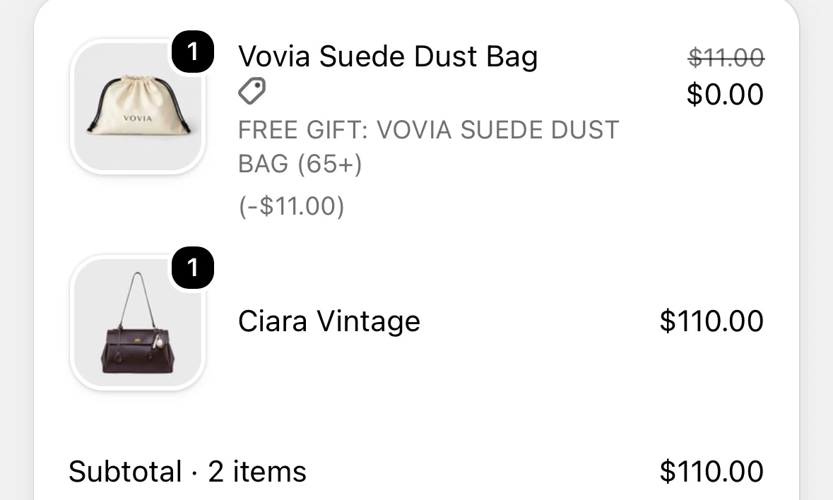Vovia Ciara shoulder Bag (unpack, new) - photo 3