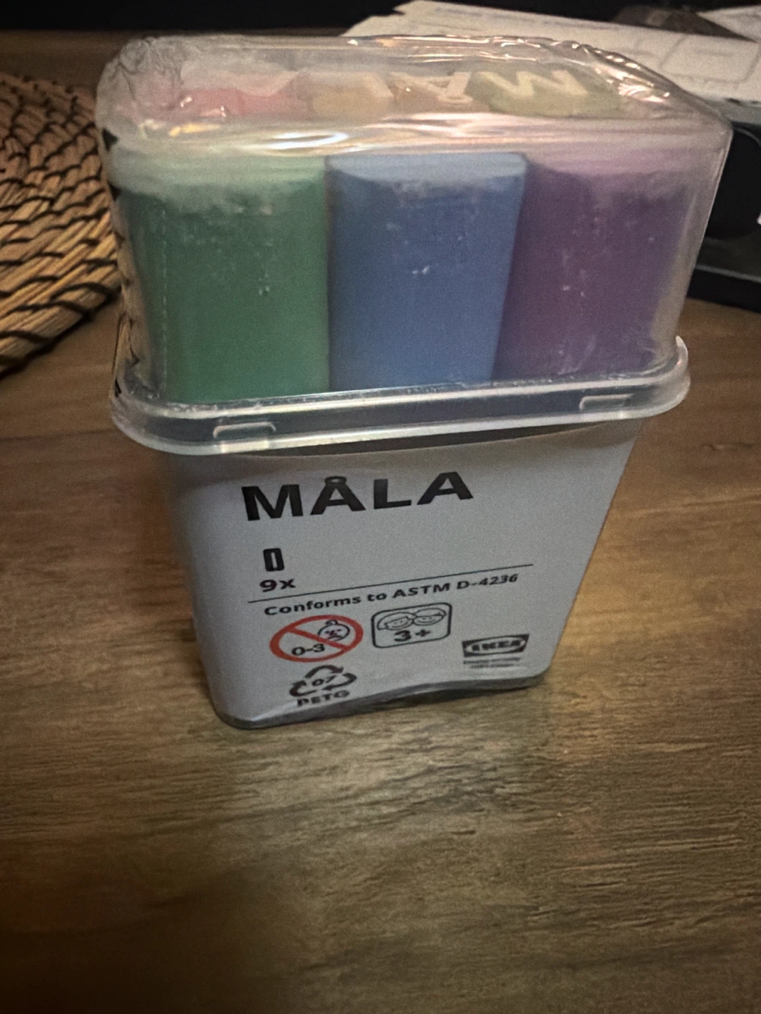 IKEA MALA Chalk Set 🏈