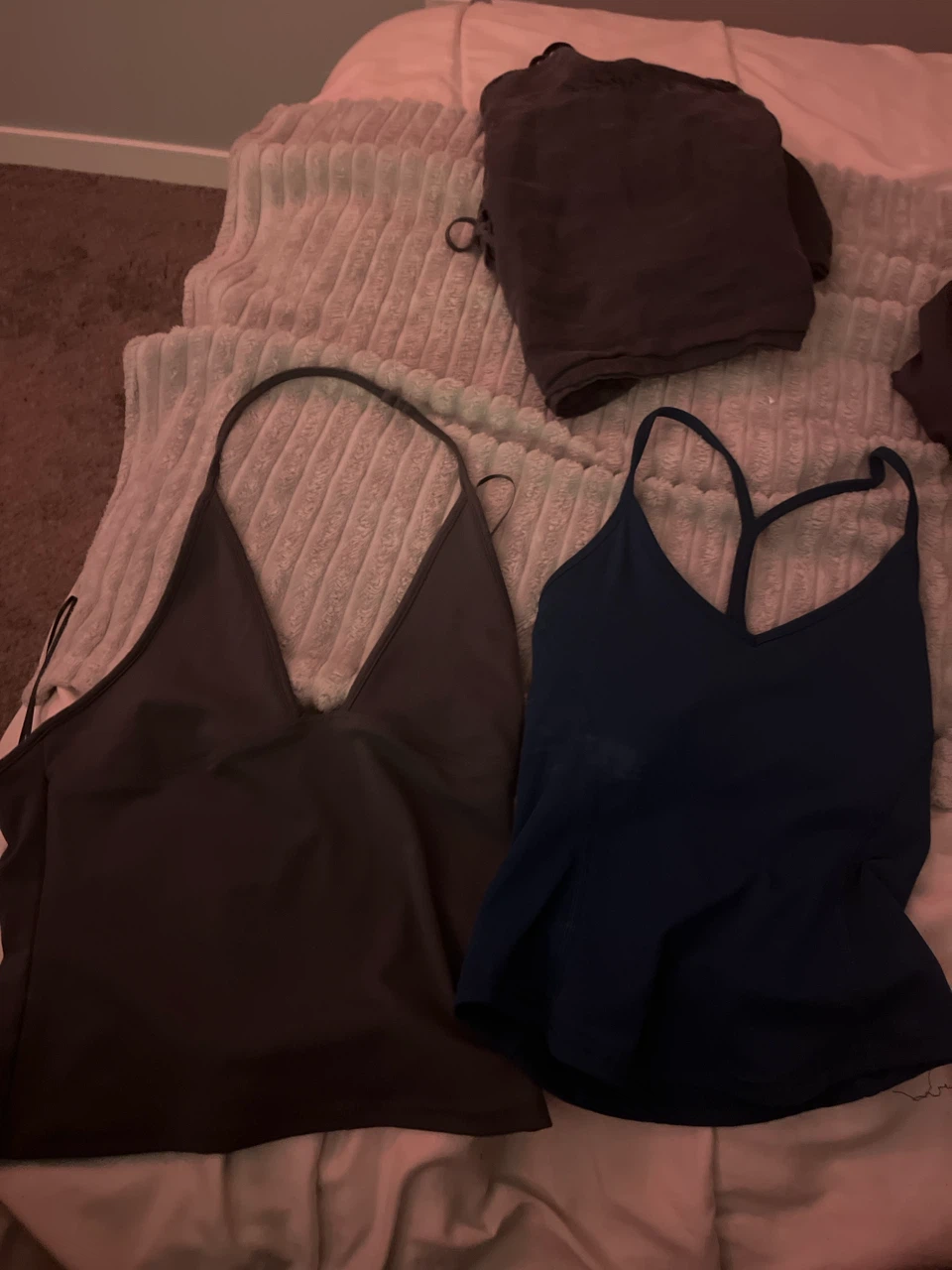 Garage y back and halter neck tank tops