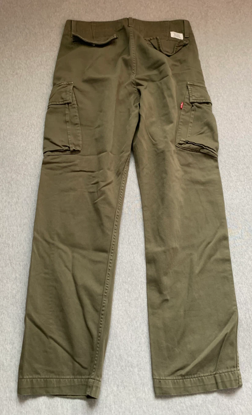 Levi's XX Cargo Pants Olive Green W31 L32 🏈 - photo 2