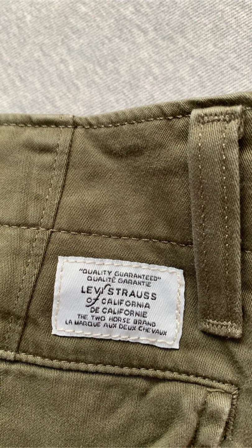Levi's XX Cargo Pants Olive Green W31 L32 🏈 - photo 5