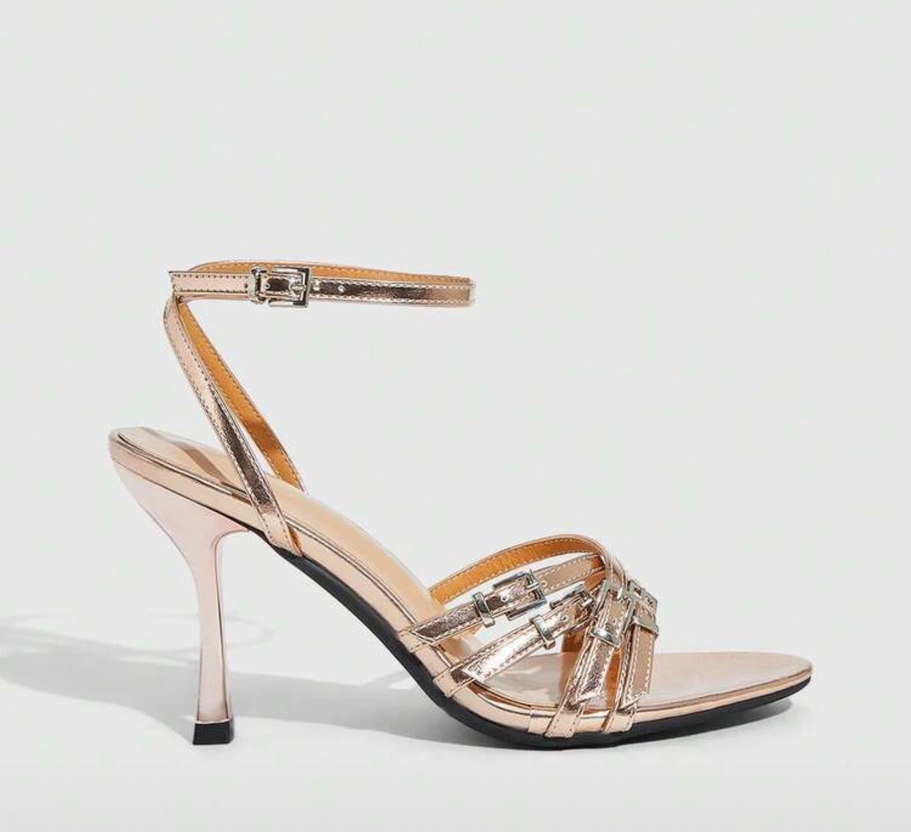 Rose gold heels - photo 4