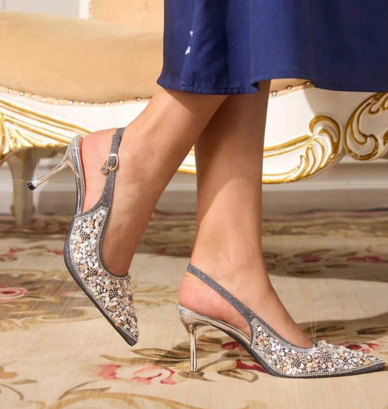 Heavy stone grey heels - photo 2