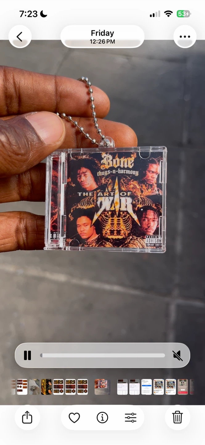 Bone Thugs-N-Harmony The Art of War Miniature Keychain