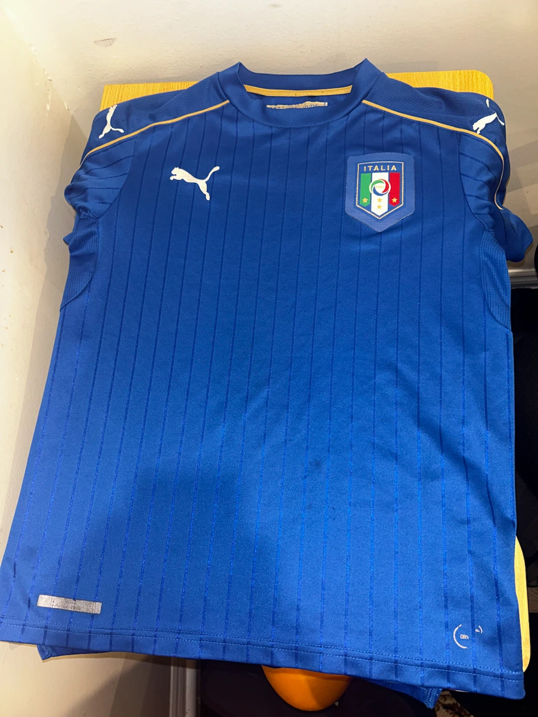 Puma Italy National Soccer Jersey Blue