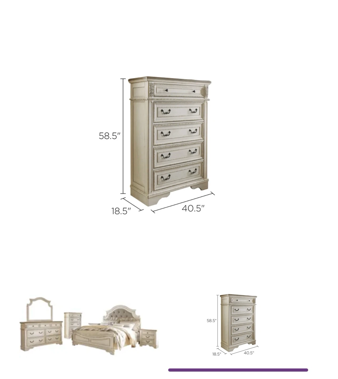 Bob's Scarlett 3-Piece Bedroom Set – Must Go by Thursday Night! - photo 5