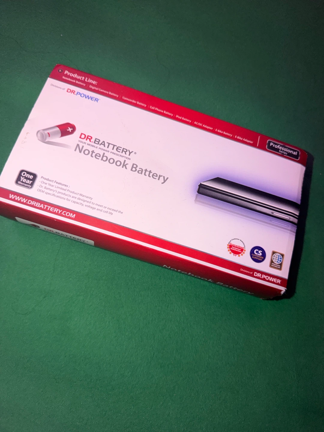 Dr. Battery Notebook Battery Professional Series 🏈