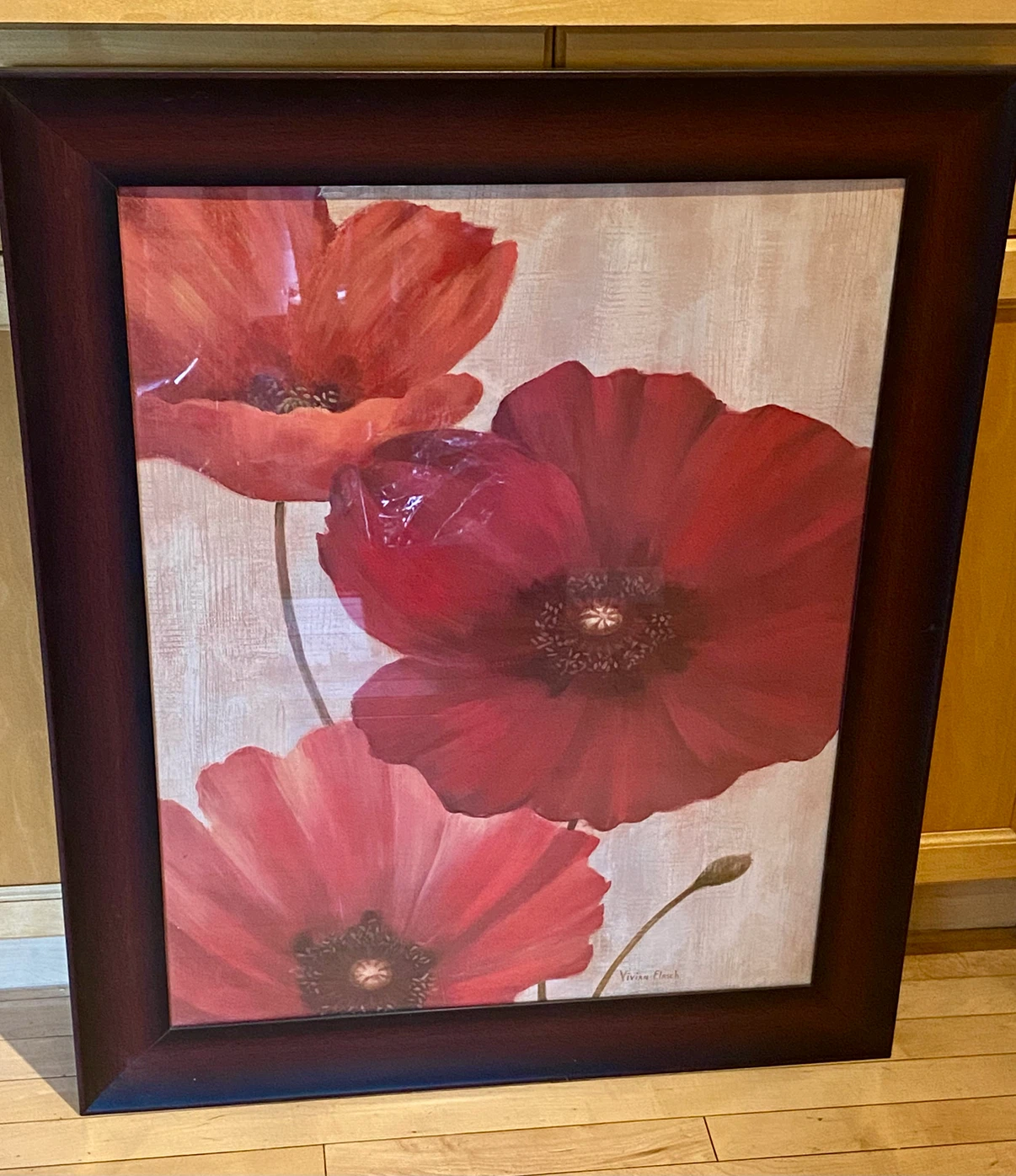 Vivian Flasch Poppy Print 🏈