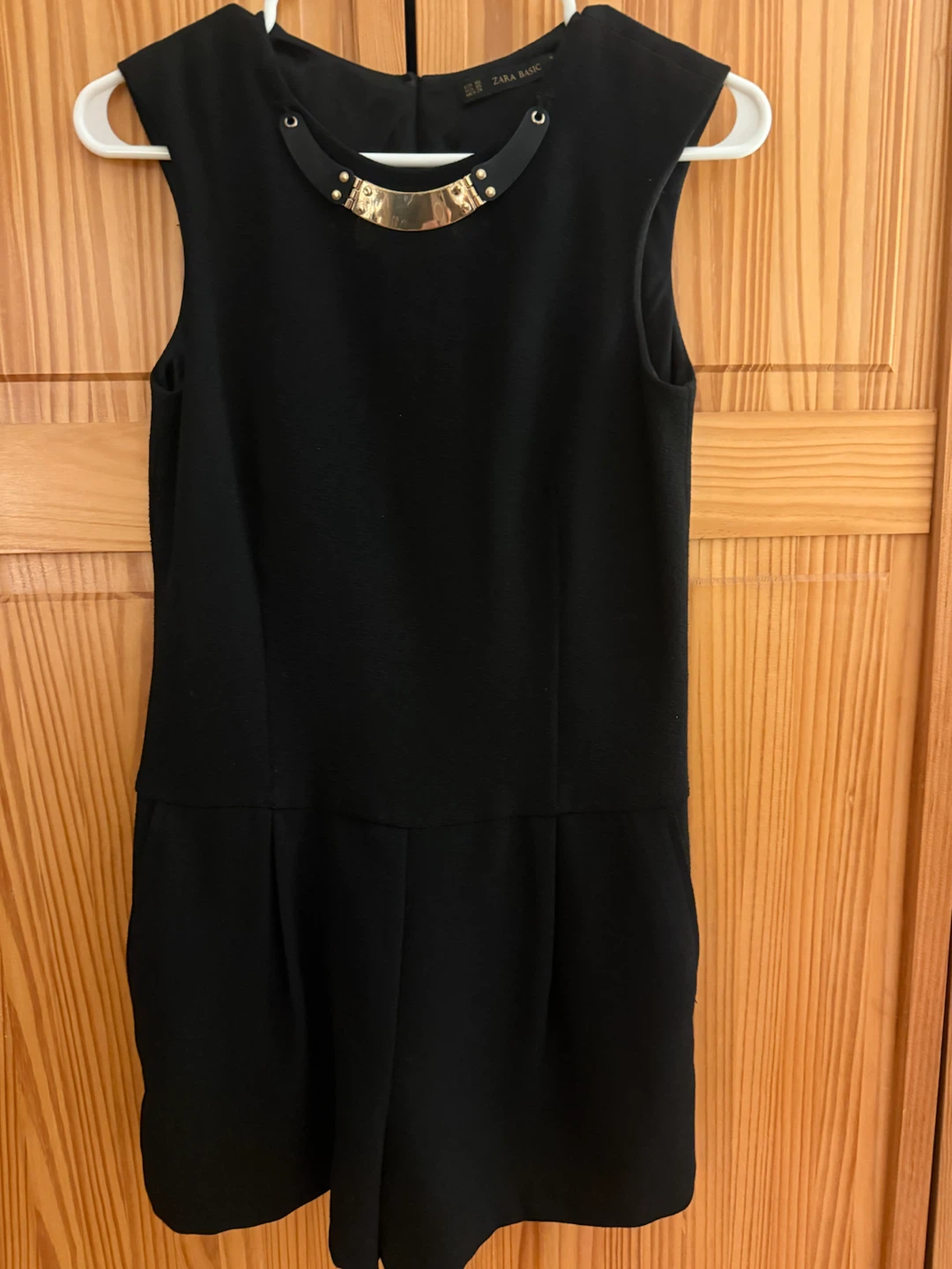 🏈Zara Basic Black Sleeveless Jumpsuit
