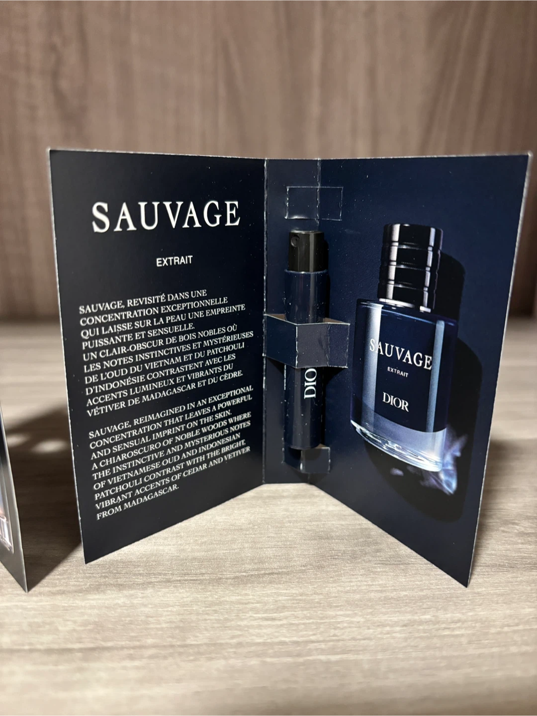 Dior Sauvage EDT EDP Extrait 3-Piece Sample Set 1ml each - photo 5