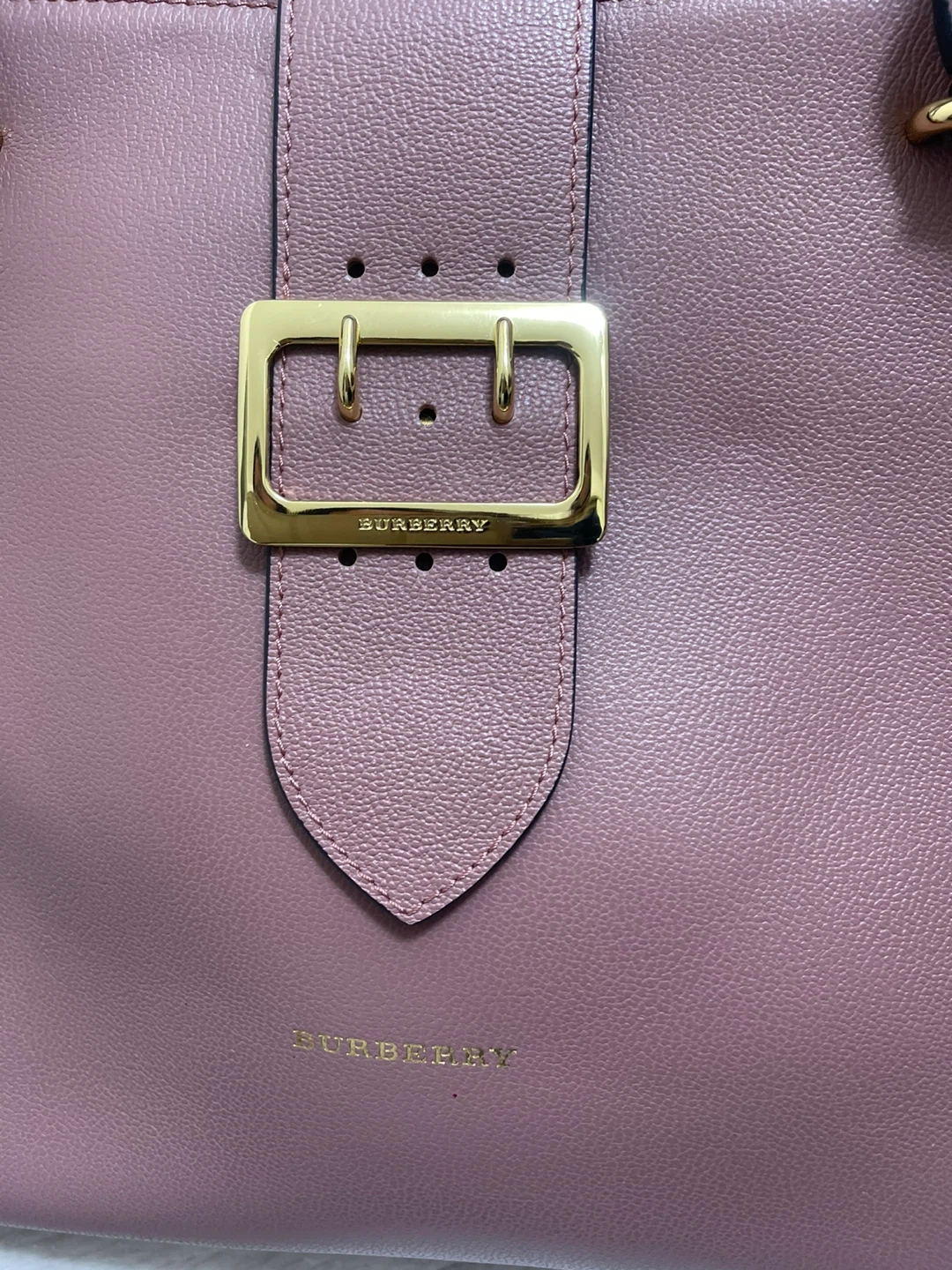 Burberry Pink Leather Handbag - photo 2