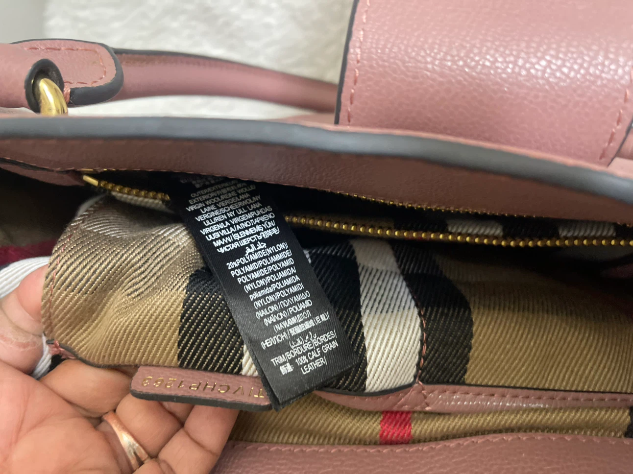 Burberry Pink Leather Handbag - photo 5