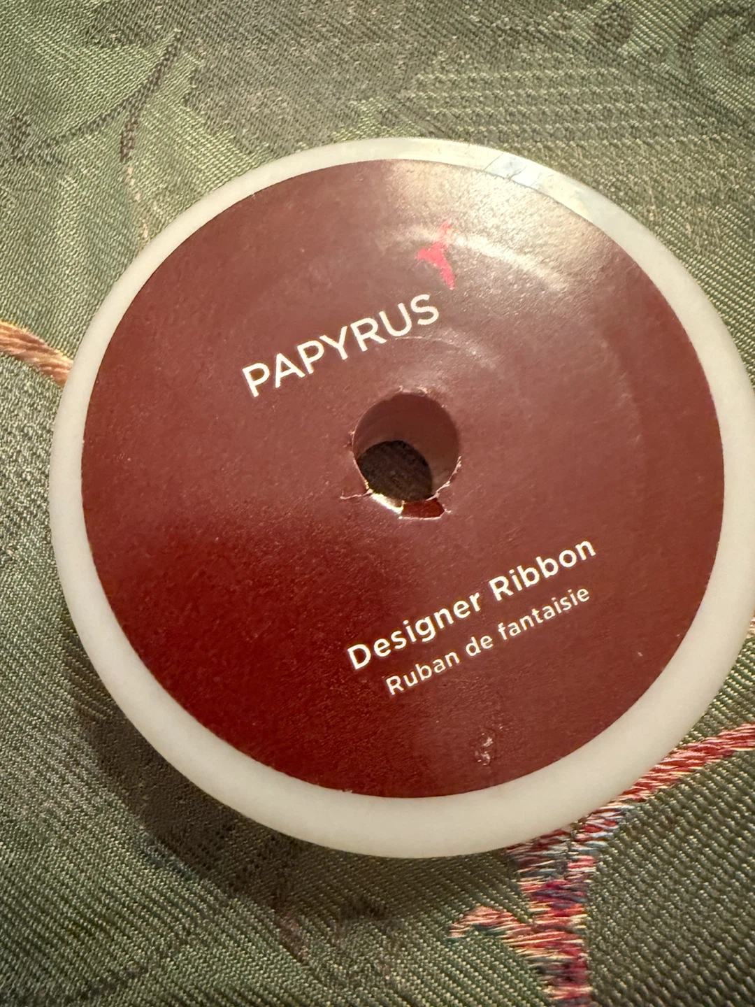 Papyrus Red Designer Ribbon🏈